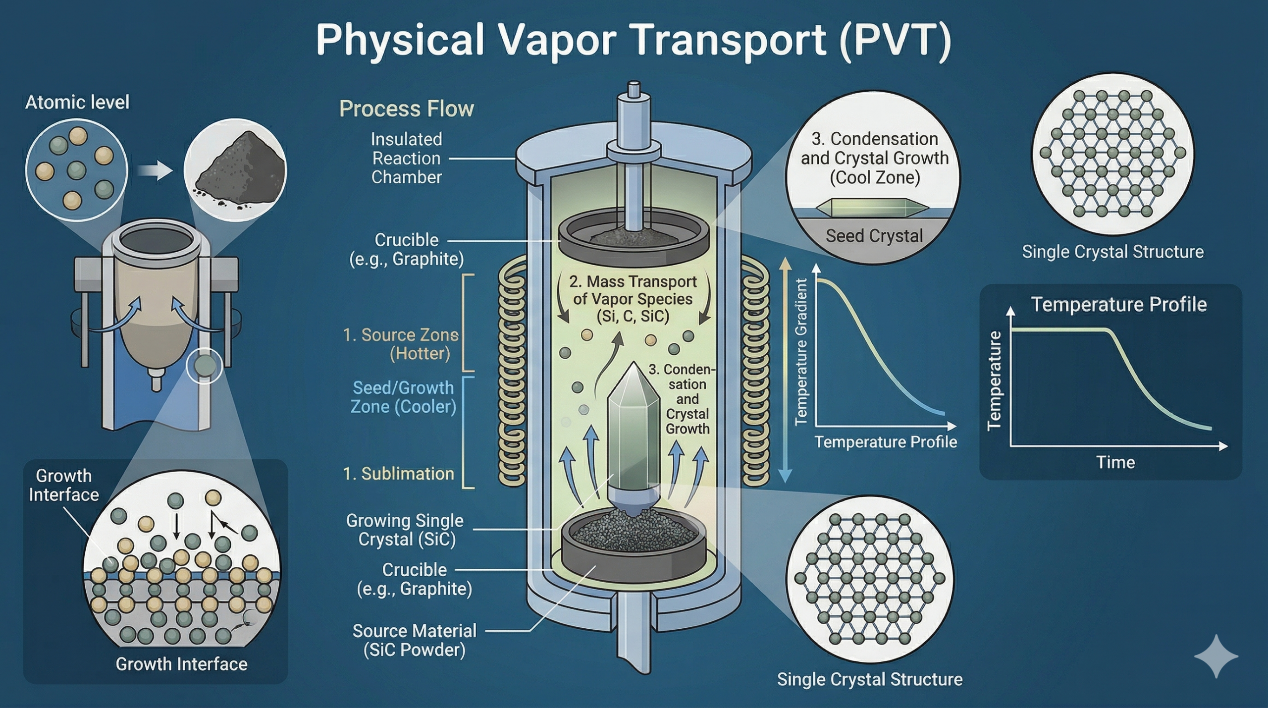 Application Case of Silicon Carbide Crystal Growth Furnace in the Semiconductor Industry