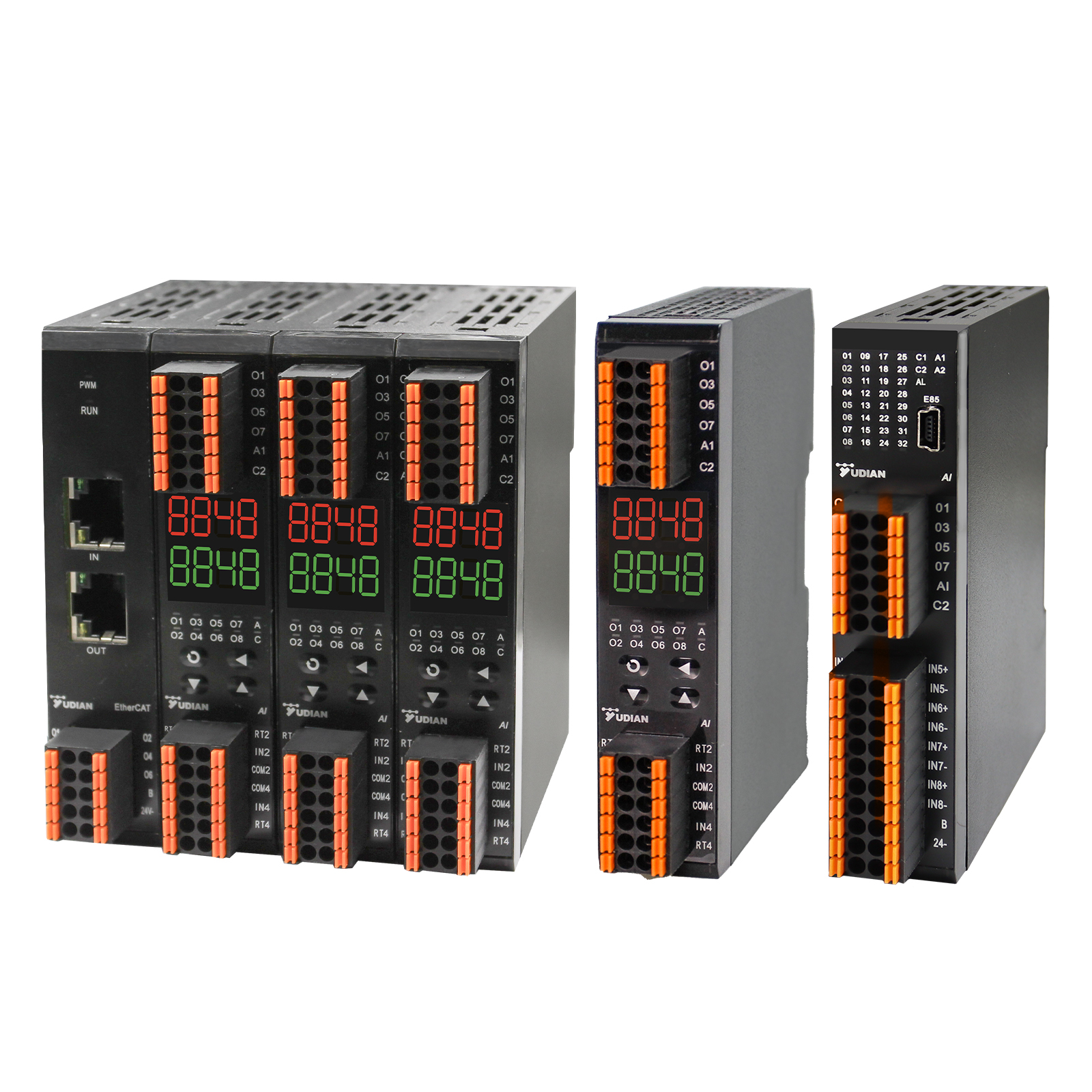Multi Loop Temperature Controller Rail-Mount Multi Loop Temperature Controllers AI-8848/8888 Series - Top ...